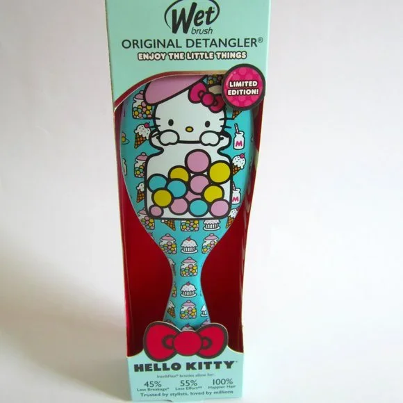 Wet Brush Hello Kitty Sanrio Comb Original Detangler - Picture 1 of 4